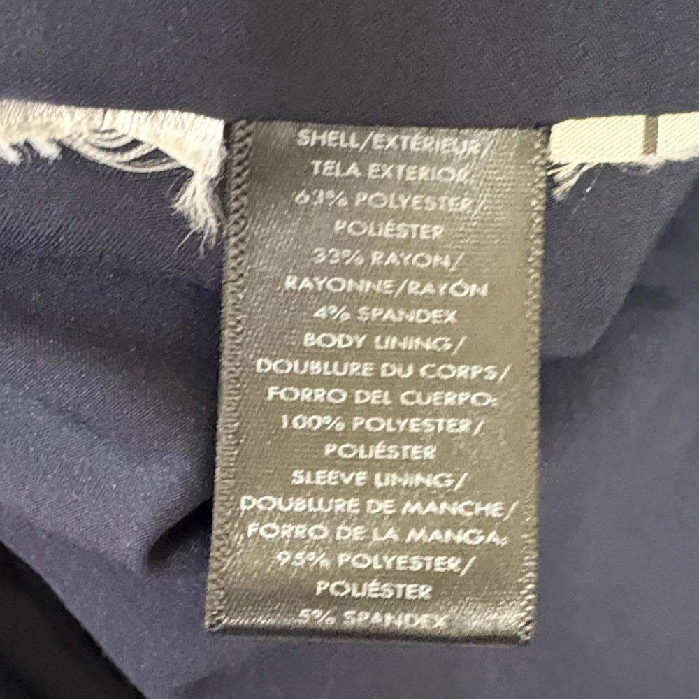 Ann Taylor Navy Blazer - Picture 5 of 9